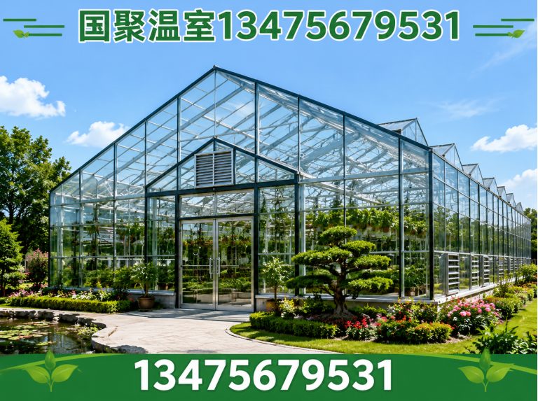 山东连栋薄膜温室展示图